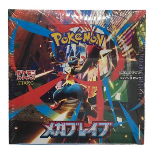 ポケモンカードゲームMEGA(メガ) 拡張パック「メガブレイブ」1BOX 未開封品