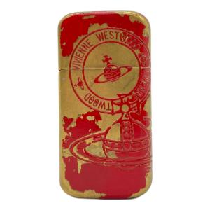 Vivienne Westwood (ヴィヴィアンウエストウッド) オイルライター レッド オーブ柄
