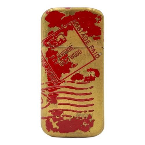 Vivienne Westwood (ヴィヴィアンウエストウッド) オイルライター レッド オーブ柄