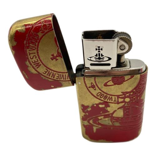 Vivienne Westwood (ヴィヴィアンウエストウッド) オイルライター レッド オーブ柄