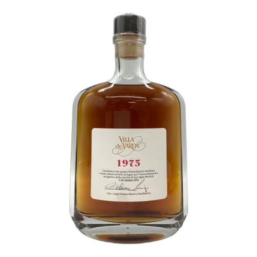 villa de varda ブランデー 1975 沈殿物あり @ 700ml