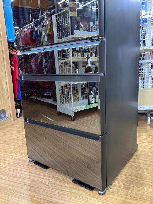 S*i様 106 Panasonic ノンフロン冷凍冷蔵庫 NR-F602WPV Panasonic (パナソニック) 6ドア冷蔵庫 NR-F602WPV-X 601L 2017年製