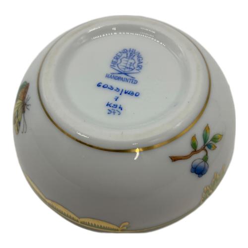 Herend (ヘレンド) ヴィクトリアブーケ ボンボニエール 菓子器