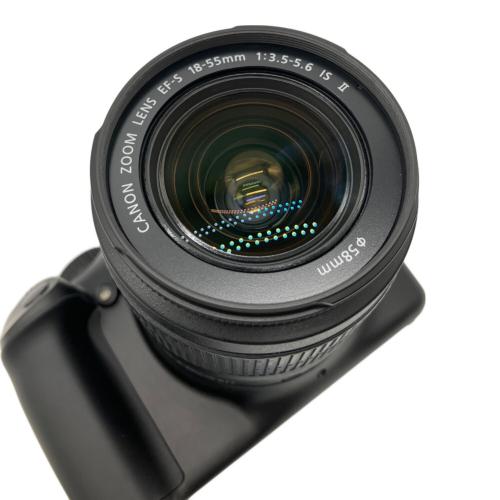 CANON (キヤノン) EOS Kiss X50 EF-S18-55 IS II レンズキット ブラック デジタル一眼レフカメラ