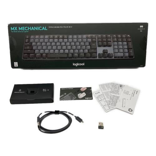 LOGICOOL (ロジクール) MX Mechanical (赤軸) キーボード KX850FL