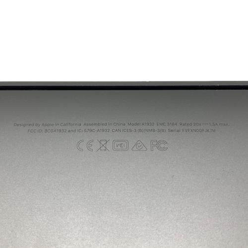 Apple (アップル) MacBook Air (Retina 13-inch 2018) A1932 キズ有
