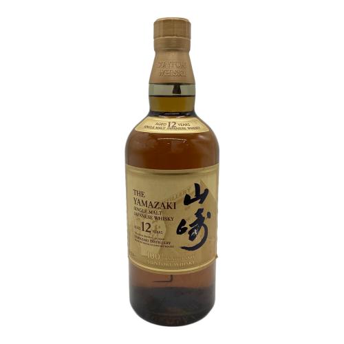 SUNTORY(サントリー) 山崎 12年 100周年記念ラベル シングルモルトウイスキー 700ml