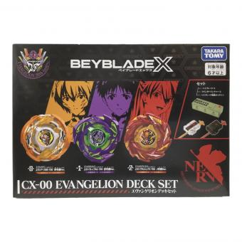 エヴァンゲリオン デッキセット CX-00 ベイブレードX TAKARA TOMY(タカラトミー) 未開封品
