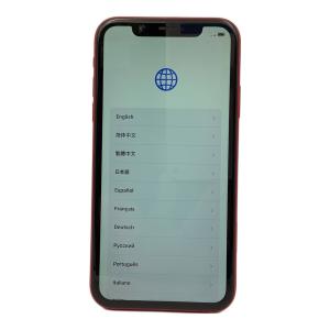 Apple (アップル) iPhoneXR (PRODUCT)RED 128GB SIM FREE(au解除済) MT0N2J/A