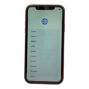 Apple (アップル) iPhoneXR (PRODUCT)RED 128GB SIM FREE(au解除済) MT0N2J/A