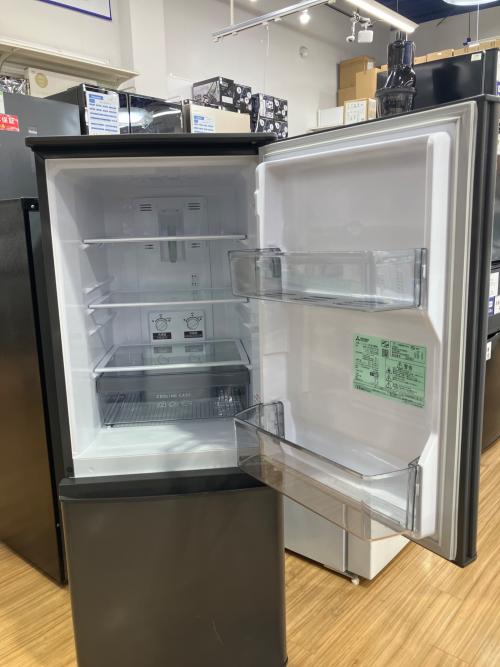 MITSUBISHI (ミツビシ) 2ドア冷蔵庫 MR-P15H-H 2023年製 146L マットチャコール