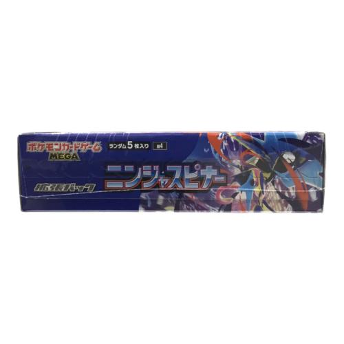 ポケモンカードゲームMEGA(メガ) 拡張パック「ニンジャスピナー」M4 1BOX 未開封品
