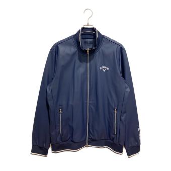 Callaway (キャロウェイ) ラミネート ダブルジップ ジャケット メンズ SIZE 3L ブルー