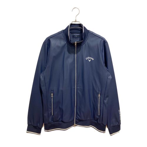 Callaway (キャロウェイ) ラミネート ダブルジップ ジャケット メンズ SIZE 3L ブルー