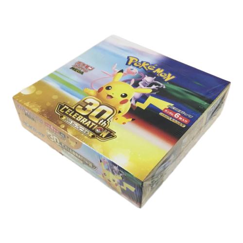 ポケモンカードゲームMEGA(メガ) 拡張パック「30th CELEBRATION」M6a 1BOX 未開封品