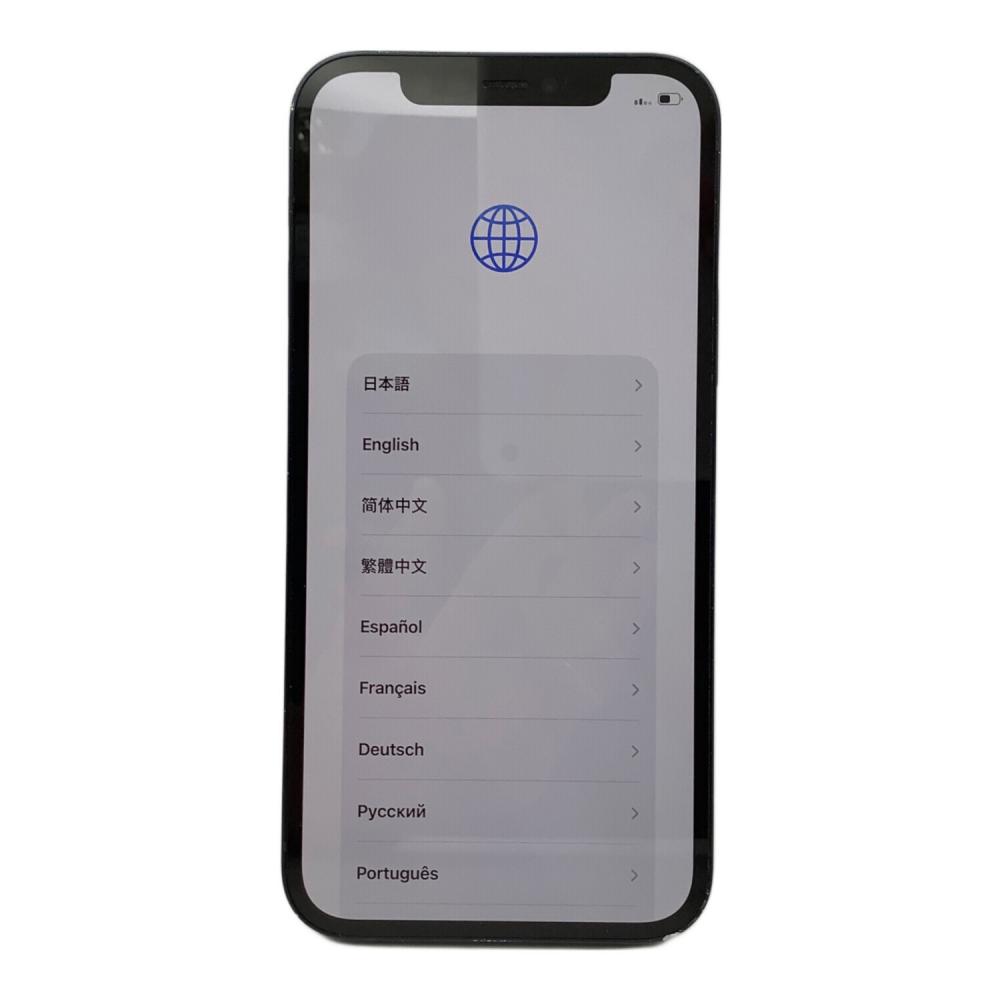 Apple (アップル) iPhone12 64GB ブラック SIMフリー MGHN3J/A