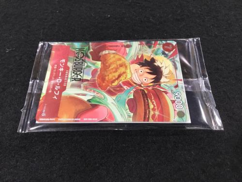 モンキー・D・ルフィ P-080 P 3 ONE PIECE CARD GAME 未開封品