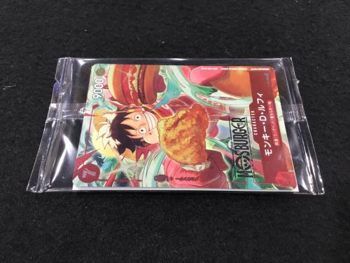 モンキー・D・ルフィ P-080 P 3 ONE PIECE CARD GAME 未開封品