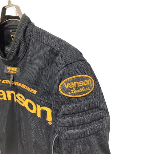 VANSON (バンソン) メッシュライダースジャケット VS23105S ブラック SIZE L メンズ