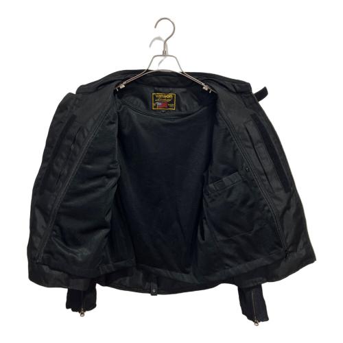 VANSON (バンソン) メッシュライダースジャケット VS23105S ブラック SIZE L メンズ