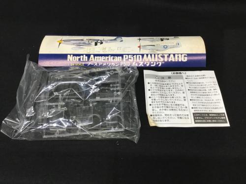 ノースアメリカンP51D マスタング 1/24 WORLD WAR Ⅱ AERO FIGHTER SERIES 1/24 BANDAI(バンダイ) 未組立品