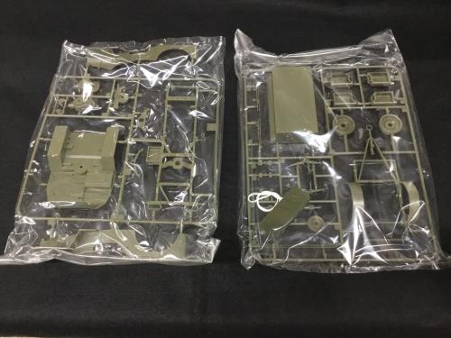 U.S.ジープ ウイリスMB ディスプレイ＆モーターライズ2 1/20ミリタリー・ビークルシリーズ No.4 MITSUWA MODEL(ミツワモデル) 未組立品