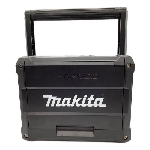 ☆美品☆makita マキタ 充電式ラジオ付きテレビ TV100 現場用ラジオ付きテレビ リモコン アダプタ付き 75864