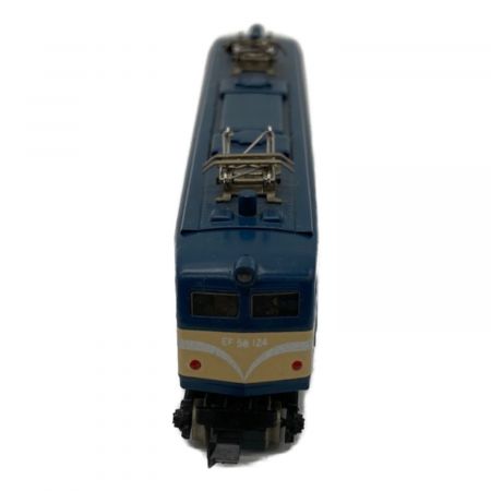 エンドウ Nゲージ 青色ヒサシ付 EF58型直流電気機関車