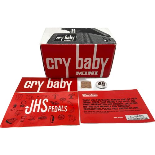 JHS Pedals/Dunlop Cry Baby Mini Super Mod ブラック｜トレファクONLINE