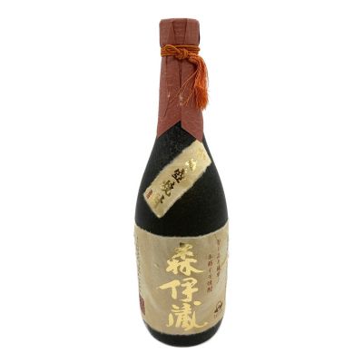 森伊蔵 (モリイゾウ) 芋 金ラベル 720ml かめ壺焼酎 未開封 国内産