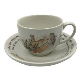 Wedgwood (ウェッジウッド) カップ&ソーサー 新刻印 ピーターラビット 1P