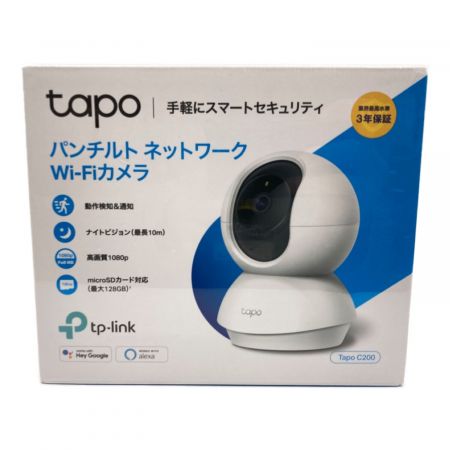 TP-LINK (ティーピーリンク) パンチルトネットワークWi-Fiカメラ TapoC200