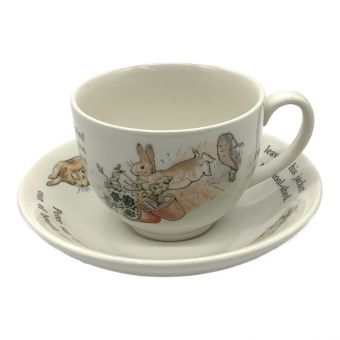 Wedgwood (ウェッジウッド) カップ&ソーサー 新刻印 ピーターラビット 1P