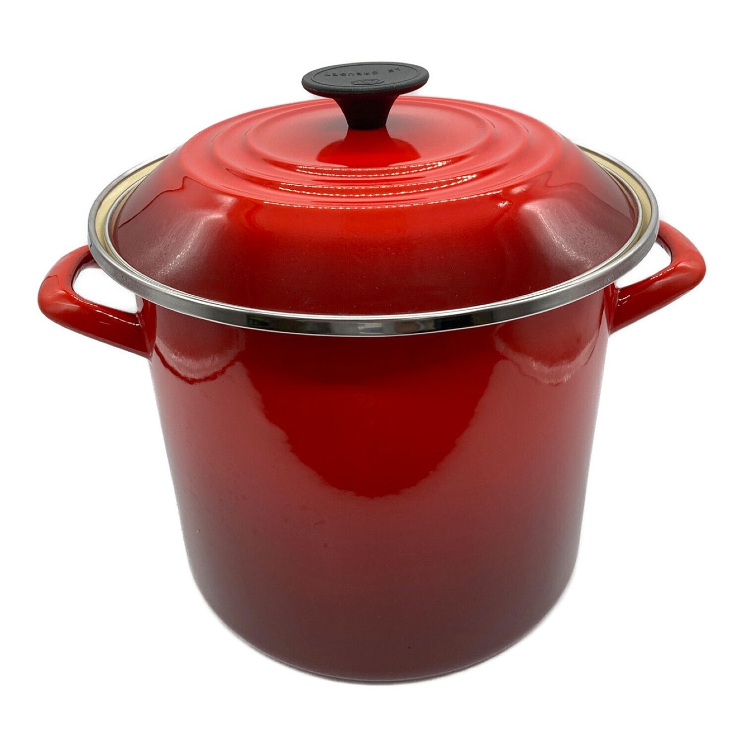 LE CREUSET (ルクルーゼ) 両手鍋 レッド ストックポット｜トレファクONLINE