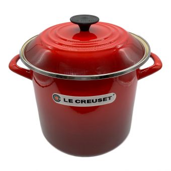 LE CREUSET (ルクルーゼ) 両手鍋 レッド ストックポット