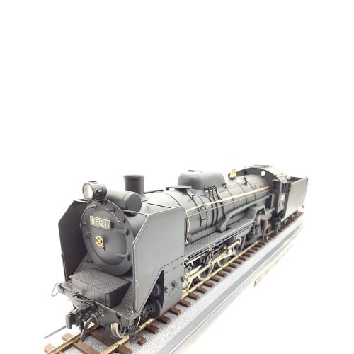重量感のある真鍮D51蒸気機関車模型　O ゲージサイズ　三井金属製　真鍮