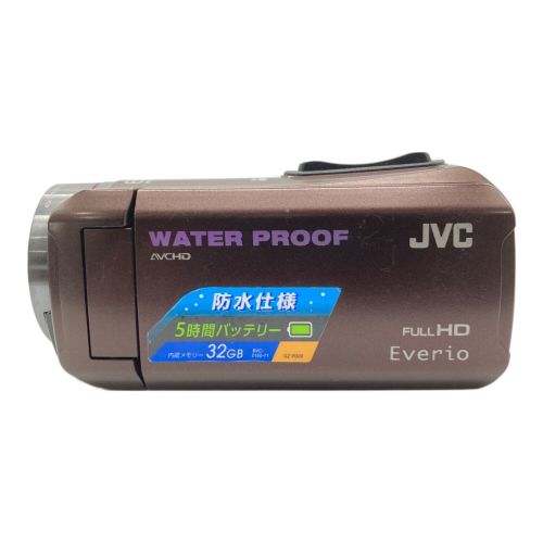 JVC (ジェイブイシー) ビデオカメラ 防水仕様 251万画素 SDカード対応 3インチ GZ-R300-T 090B1069