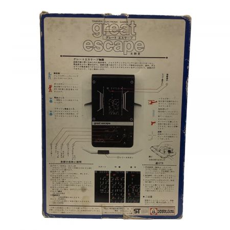Tsukuda Original (ツクダオリジナル) 電子LSIゲーム LSI Compo シリーズ great escape 大脱走 動作確認済み -