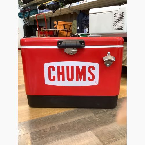 CHUMS (チャムス) スチールクーラーボックス レッド CH62-1802