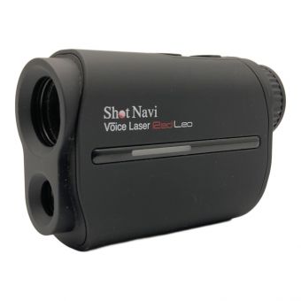 shotnavi (ショットナビ) ゴルフ距離計測器 ブラック Voice Laser Red Leo BK