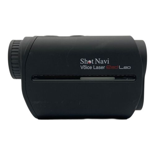 shotnavi (ショットナビ) ゴルフ距離計測器 ブラック Voice Laser Red Leo BK