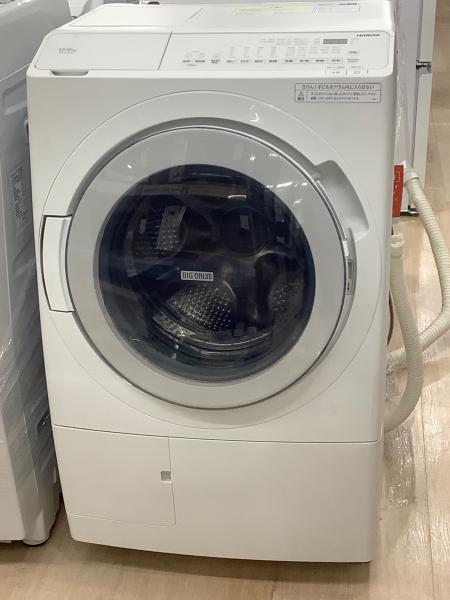 HITACHI (ヒタチ) ドラム式洗濯乾燥機 91 12.0kg BD-SV120H 2023年製 