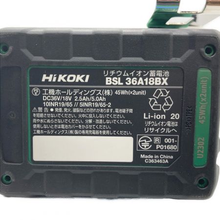 HIKOKI (ハイコーキ) コードレスインパクトレンチ WR36DF 純正バッテリー