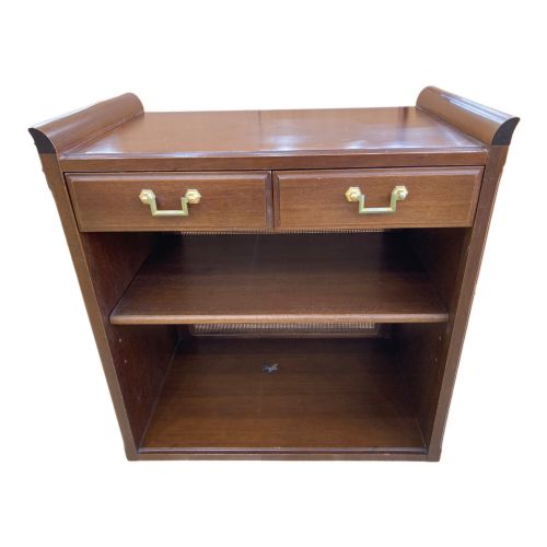 電話台 マルニ木工 ブラウン