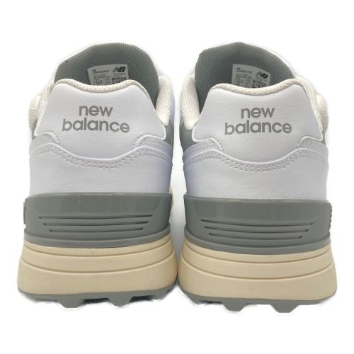 NEW BALANCE (ニューバランス) ゴルフシューズ メンズ SIZE 29cm ホワイト×グレー UGBS574C