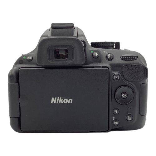 Nikon (ニコン) デジタル一眼レフカメラ D5200 2471万画素(総画素) APS-C 23.5mm×15.6mm CMOS 専用電池 1/4000～30秒 2072722