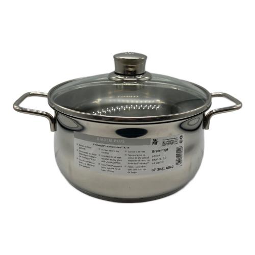 WMF (ヴェーエムエフ) キャセロール シルバーカラー 20cm DIADEM PLUS