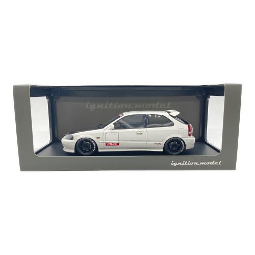 ignition model (イグニッションモデル) モデルカー 1/18 ホンダ CIVIC (EK9) Type R White