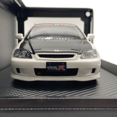 ignition model (イグニッションモデル) モデルカー 1/18 ホンダ CIVIC (EK9) Type R White