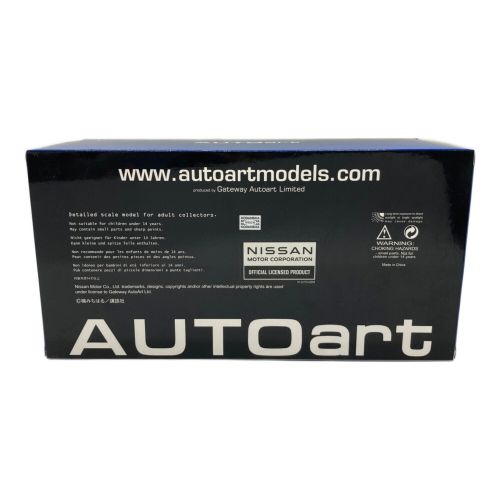 AUTOart (オートアート) モデルカー 1/18 日産 スカイライン GT-R （R32） 湾岸ミッドナイト  零奈のGT-R 連載開始30周年記念モデル